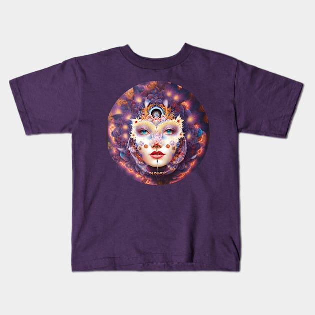 Metaphysical Flower Fairy Kids T-Shirt by Kat Heitzman